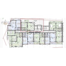Светлая, практичная двухкомнатная квартира с панорамной террасой и дизайнерским проектом в районе Изгрев.